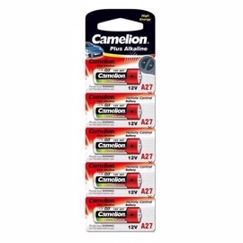Camelion LR27/A27 12V alkaliska batterier 5-pack